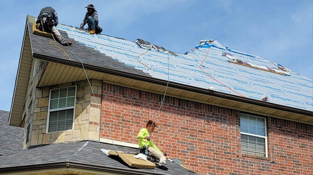 Roofing installation