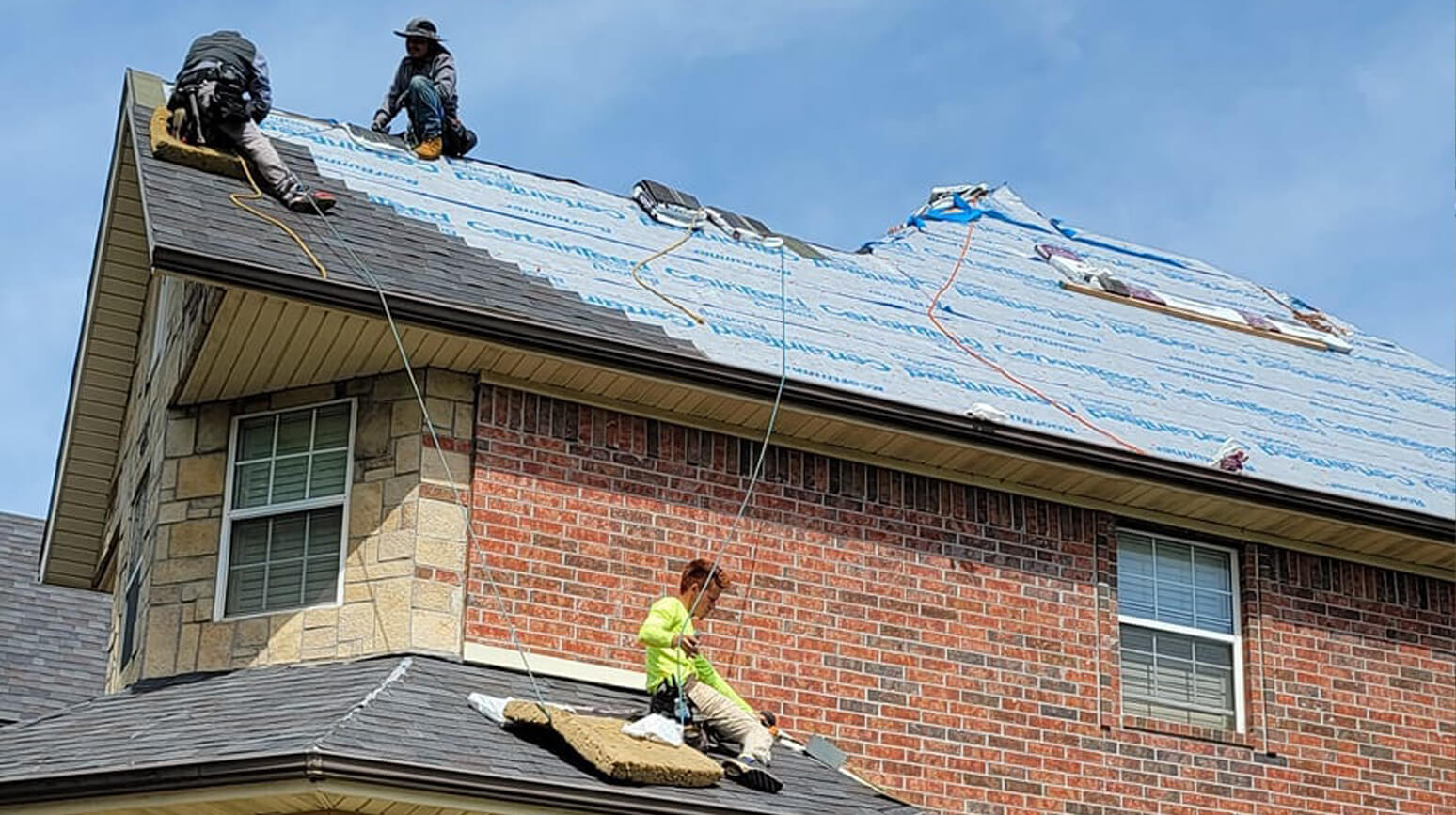 Roofing installation