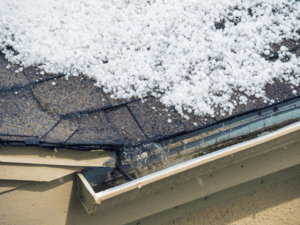 Roof in cold weather