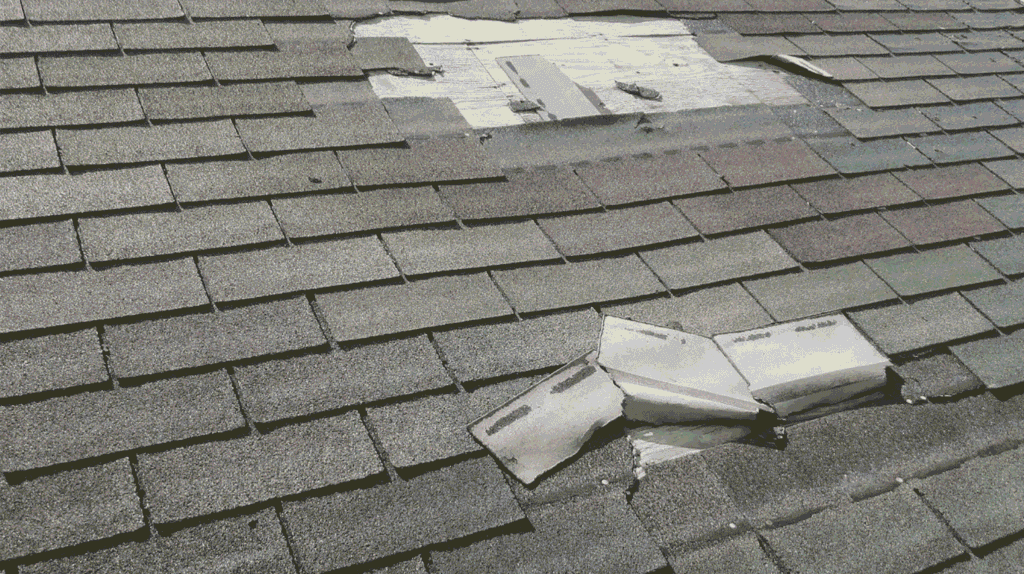 Storm and Hail Damage roof services in nwa